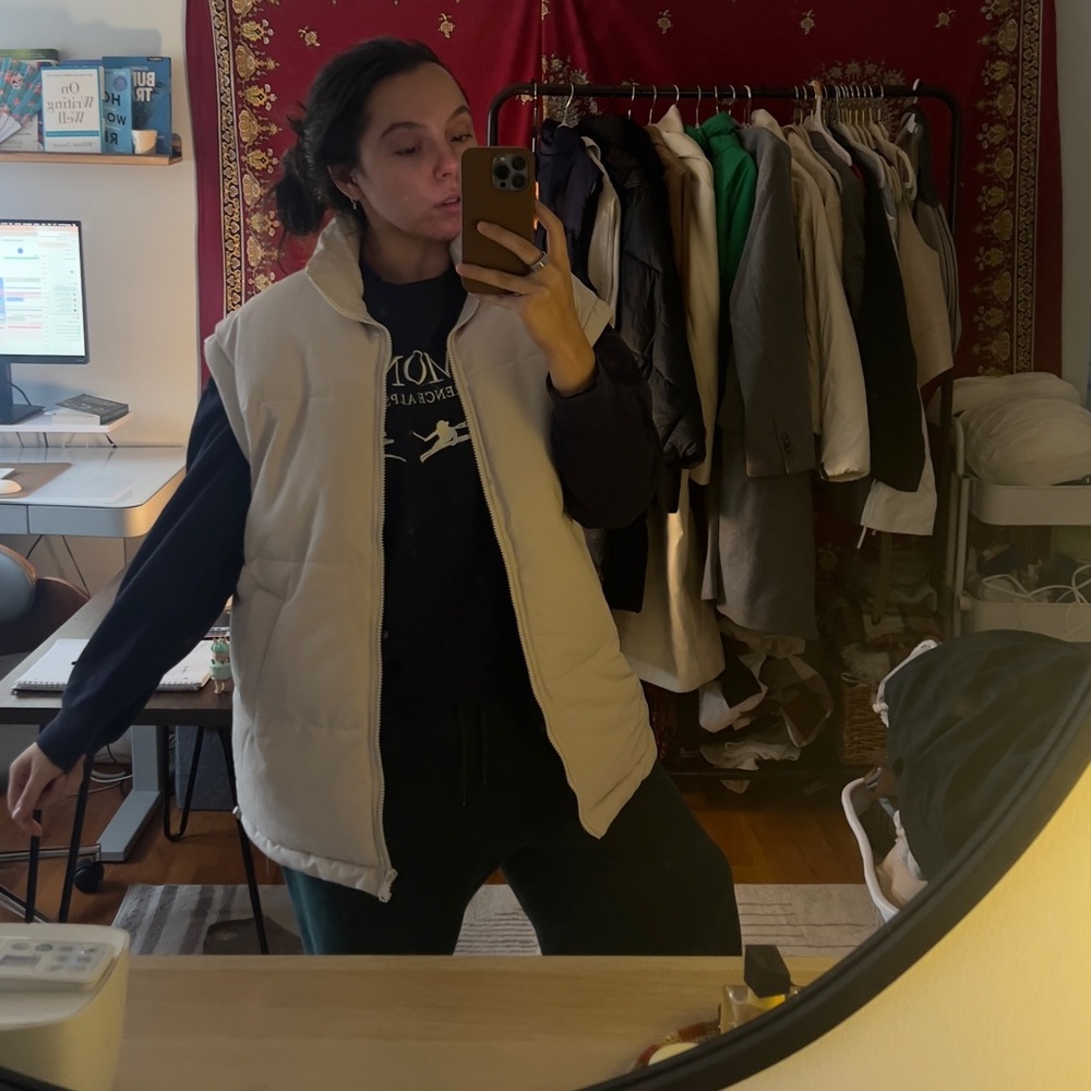 H&M oversized puffer vest